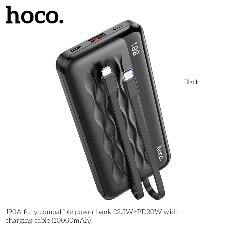 Sạc dự phòng Hoco J90A 10.000mah 22,5w