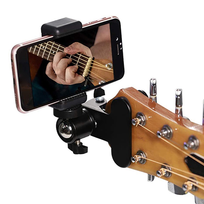 Kệ Kẹp đa năng kim loại đầu bi xoay 360 độ KG0-1 gắn điện thoại, camera hành động, gimbal, đèn livetream, cam hành trình ô tô