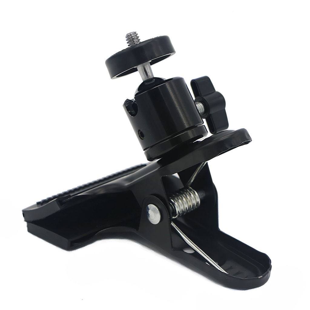 Kệ Kẹp đa năng kim loại đầu bi xoay 360 độ KG0-1 gắn điện thoại, camera hành động, gimbal, đèn livetream, cam hành trình ô tô