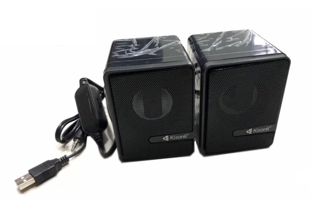 Loa Vi Tính Led 7 Màu 2.0 Kisonli L-4040