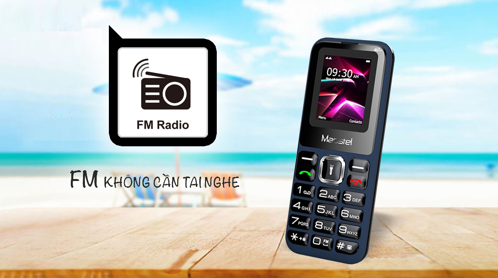 Điện thoại Masstel izi 10 4G - Sóng 4G chuẩn