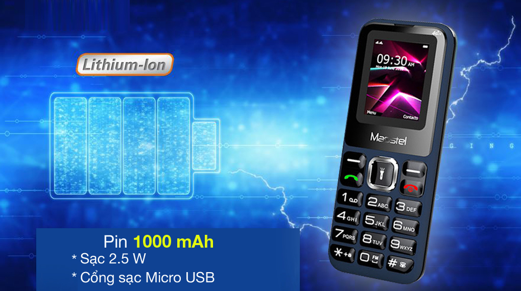 Điện thoại Masstel izi 10 4G - Sóng 4G chuẩn
