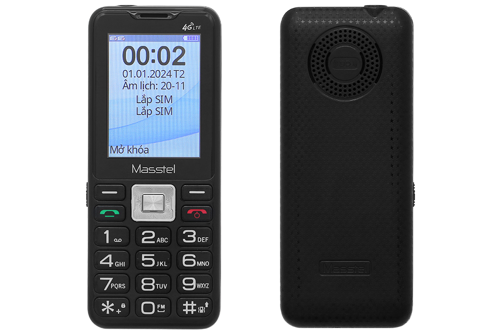 Điện thoại Masstel izi T6 4G - Sóng 4G chuẩn