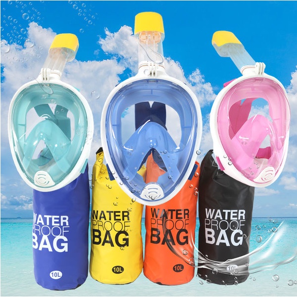 Mặt nạ lặn biển cao cấp. màu ngẩu nhiên