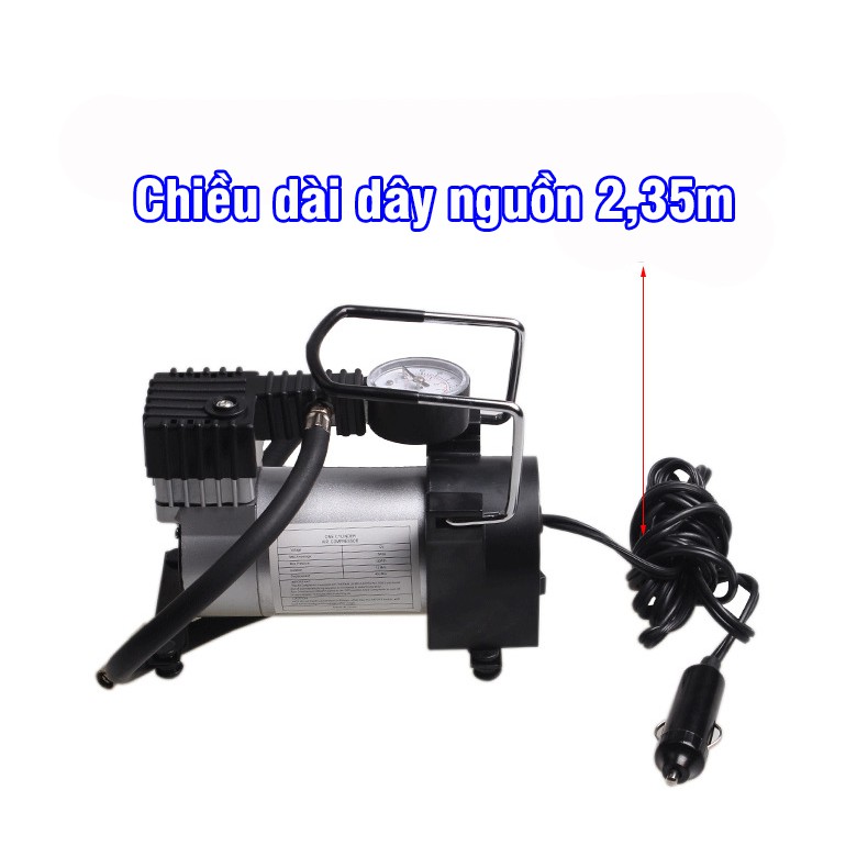 Máy Bơm Bánh Xe Hơi Shu Dika 12v loại nhỏ