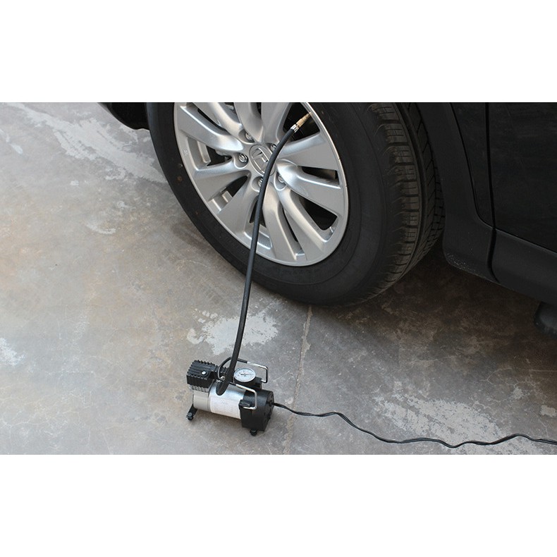 Máy Bơm Bánh Xe Hơi Shu Dika 12v loại nhỏ