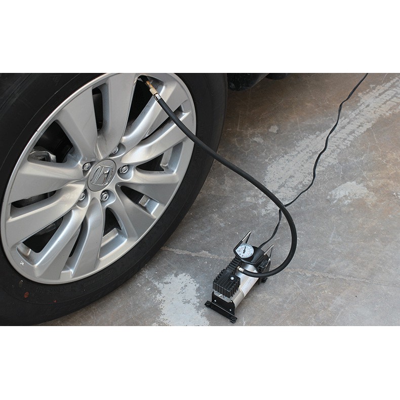 Máy Bơm Bánh Xe Hơi Shu Dika 12v loại nhỏ
