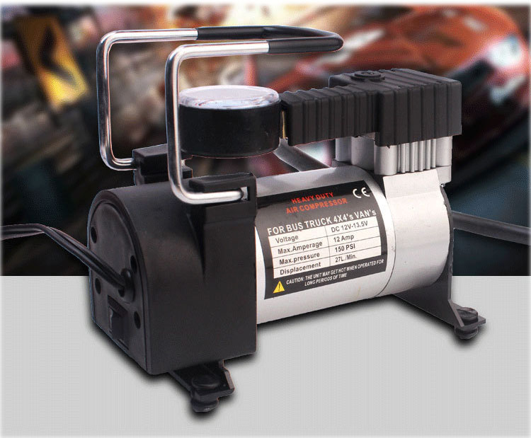 Máy Bơm Bánh Xe Hơi Shu Dika 12v loại nhỏ