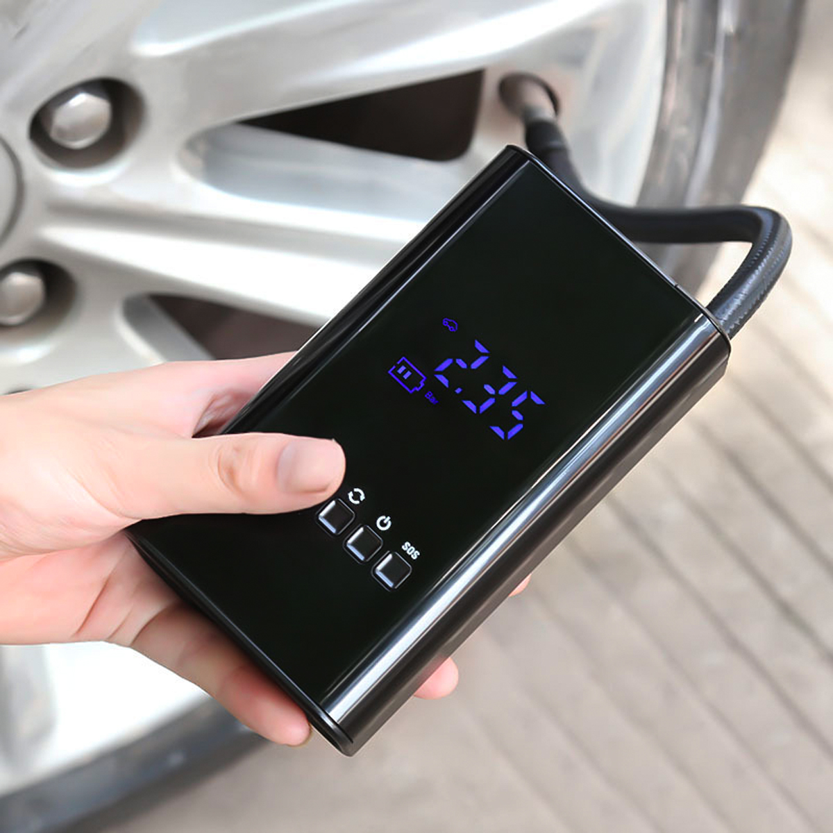 Máy bơm lốp xe không dây L3024