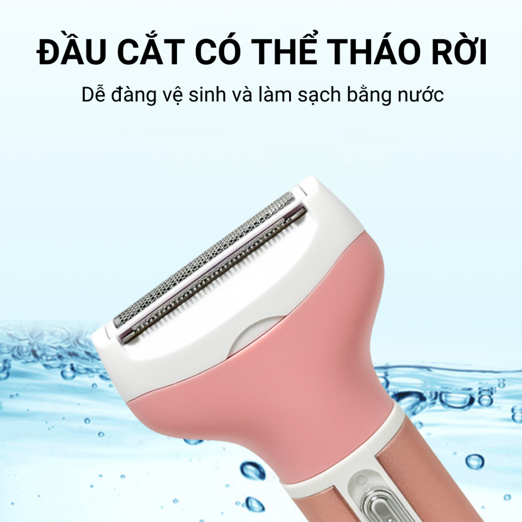 Máy cạo lông KEMEI KM-6637 4IN1