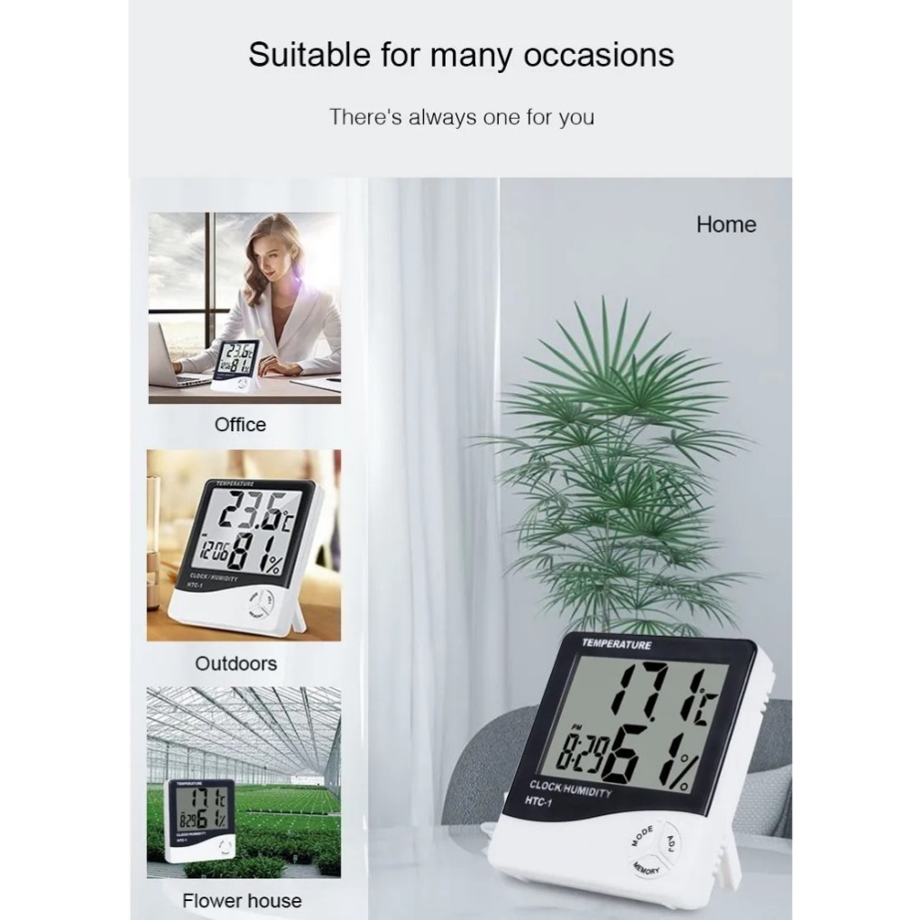 Máy Đo Nhiệt Độ, Độ Ẩm HTC-1
