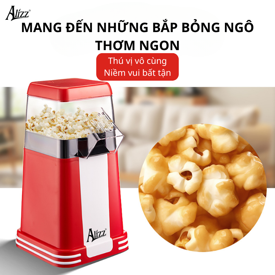 Máy làm bỏng ngô/ bắp ALIZZ AL-14228