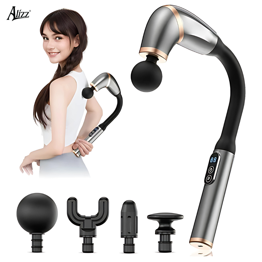 Máy massage cầm tay dạng cong ALIZZ AL-14556. . DP/B.Hiền/KSWT