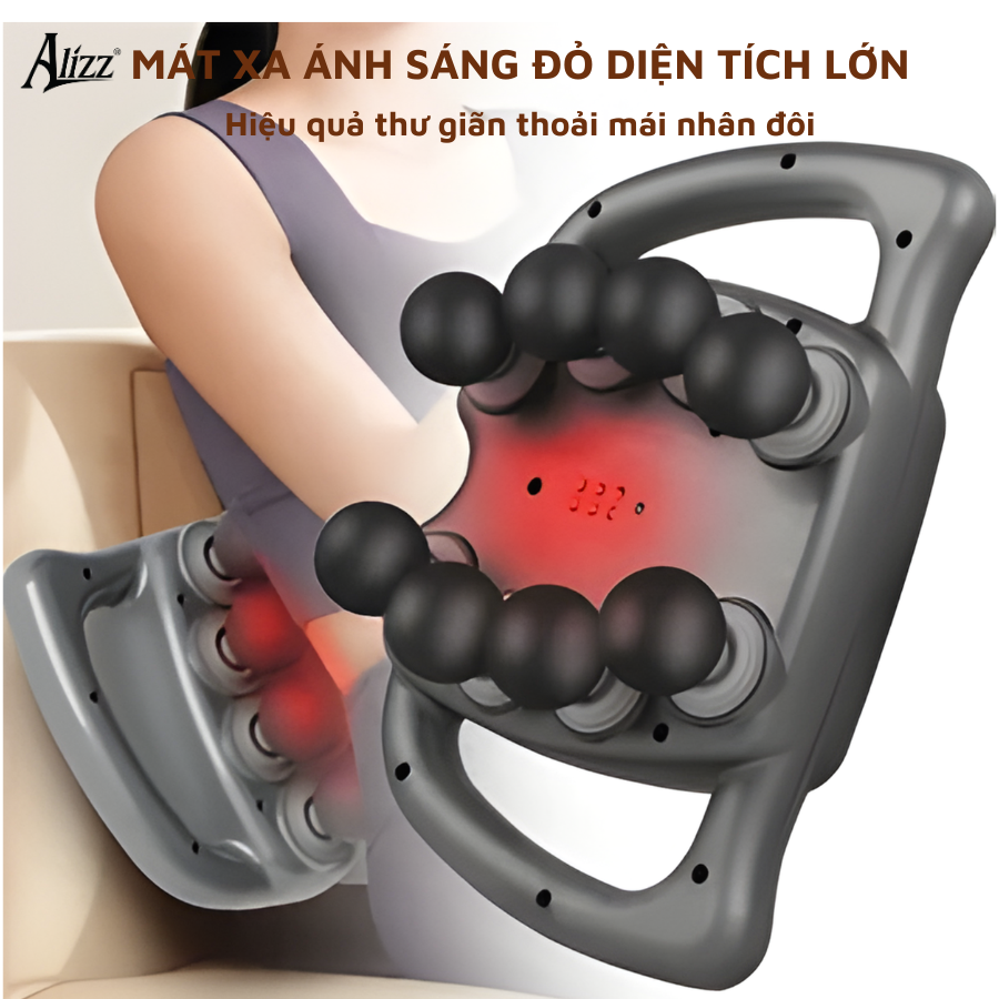 Máy massage cầm tay toàn thân 8 đầu ALIZZ AL-14487