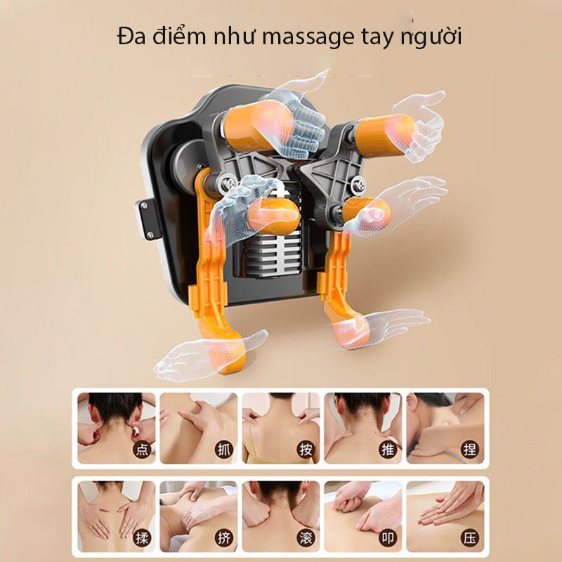 Máy Massage Cổ vai gáy 6D HJ-818