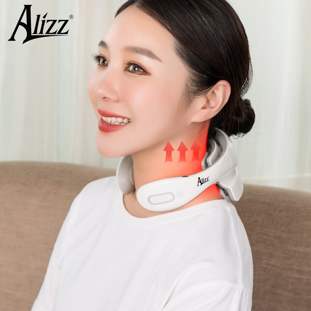 Máy Massage Cổ Xung Điện 5 Đầu Rung ALIZZ AL-13605