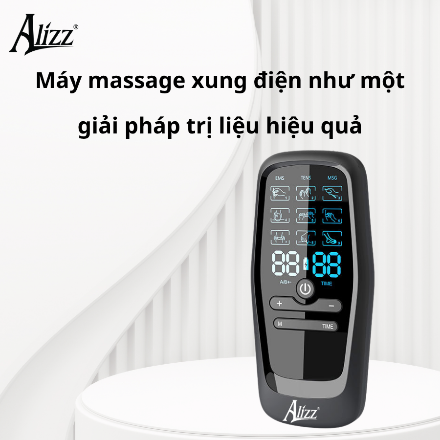 Máy massage xung điện 9 Chế Độ Châm Cứu ALIZZ -AL 14158