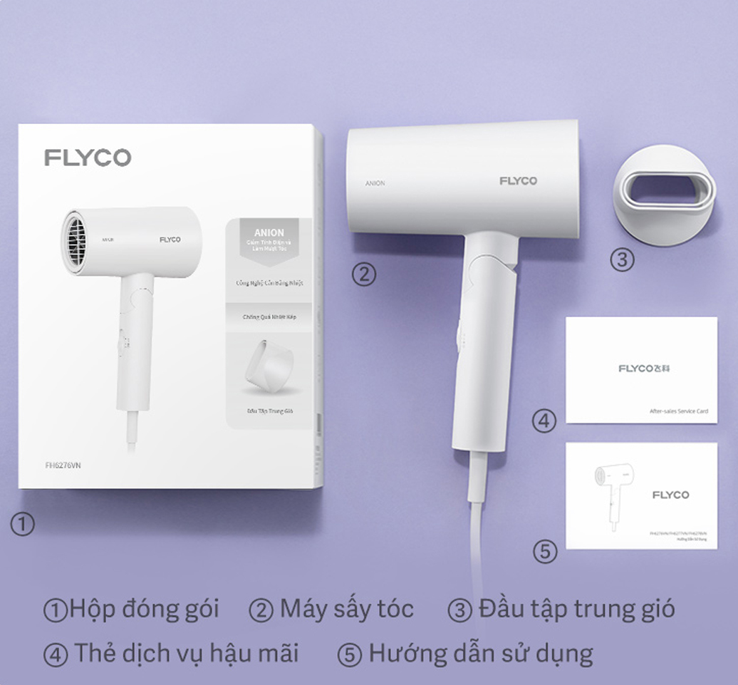 Máy sấy tóc Plyco FH6276