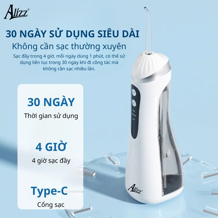 Máy Tăm nước 3 chế độ ALIZZ AL-14236