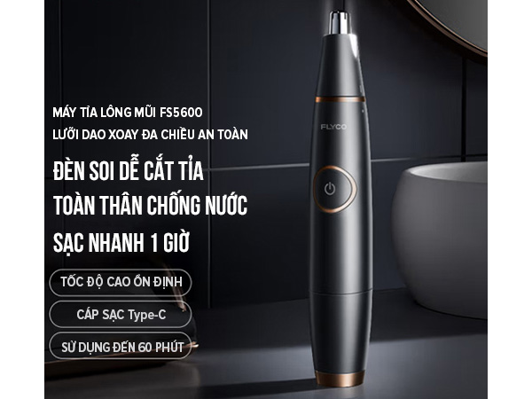 Máy tỉa lông mũi Plyco FS5600