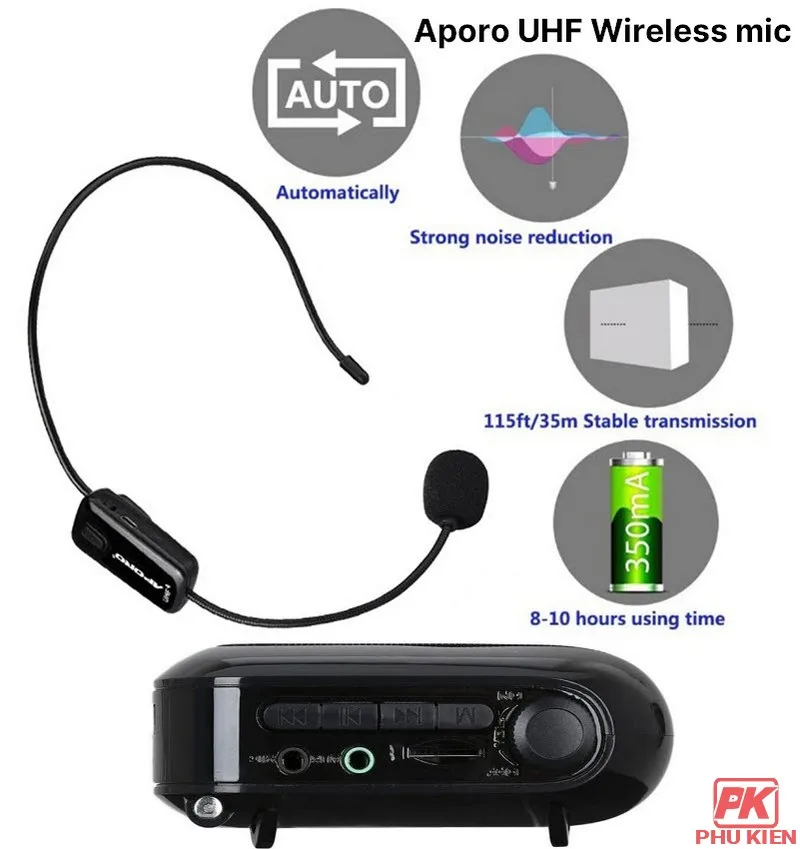 Máy trợ giảng không dây Aporo T9 2.4G