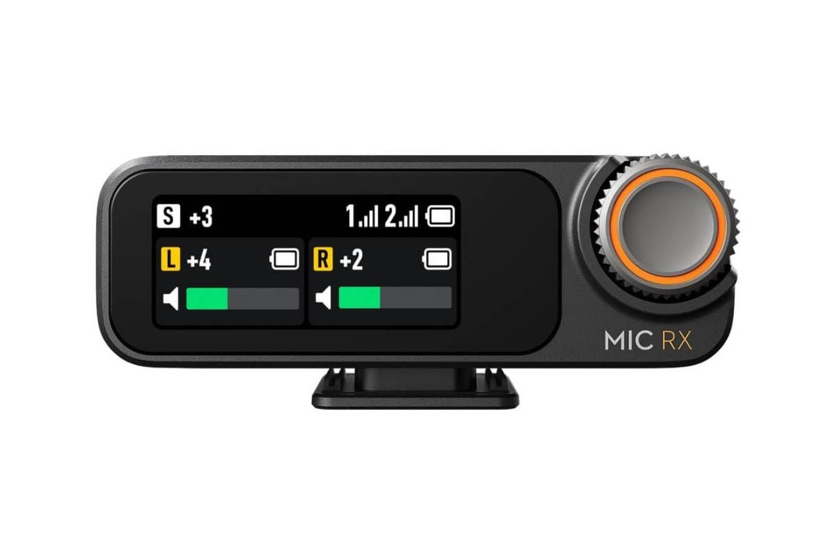 Micro thu âm DJI Mic 2 (1 TX + 1 RX) 1 mic + 1 thu + phụ kiện