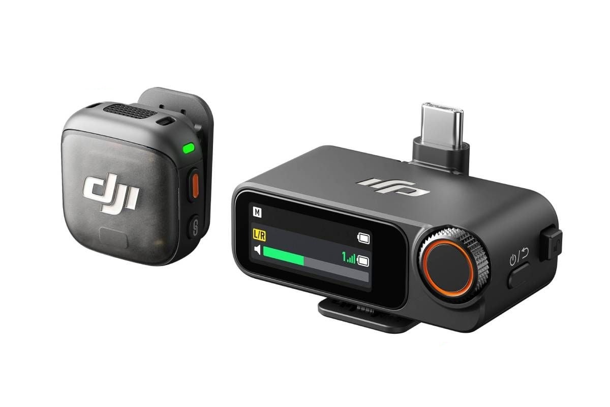 Micro thu âm DJI Mic 3 (1 TX + 1 RX) 1 mic + 1 đầu nhận + phụ kiện