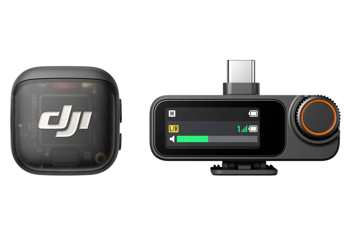 Micro thu âm DJI Mic 3 (1 TX + 1 RX) 1 mic + 1 đầu nhận + phụ kiện