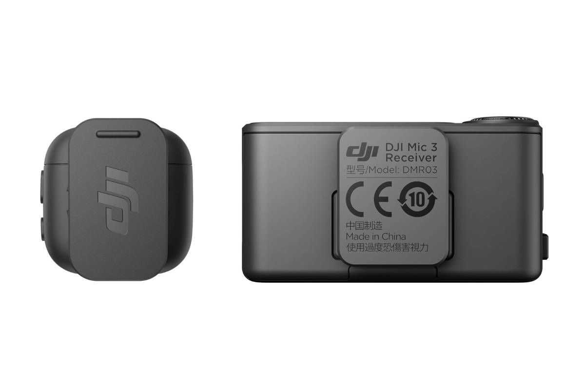 Micro thu âm DJI Mic 3 (1 TX + 1 RX) 1 mic + 1 đầu nhận + phụ kiện
