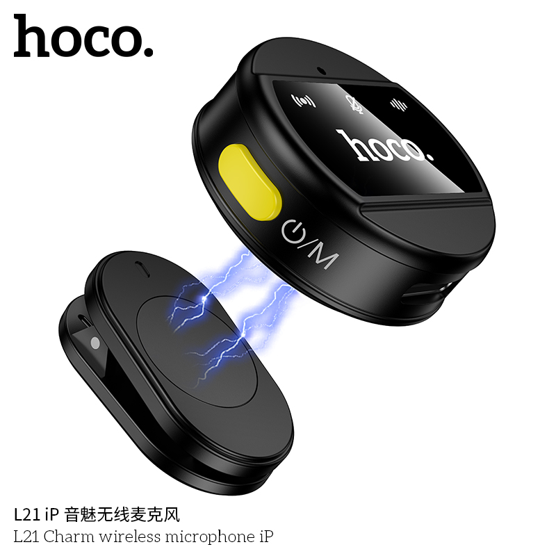 Mic thu âm Hoco L21 đầu lighting IP