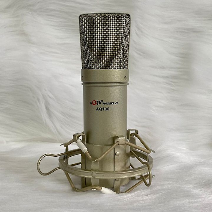 Mic Thu Âm Aqta AQ-100 - Vàng