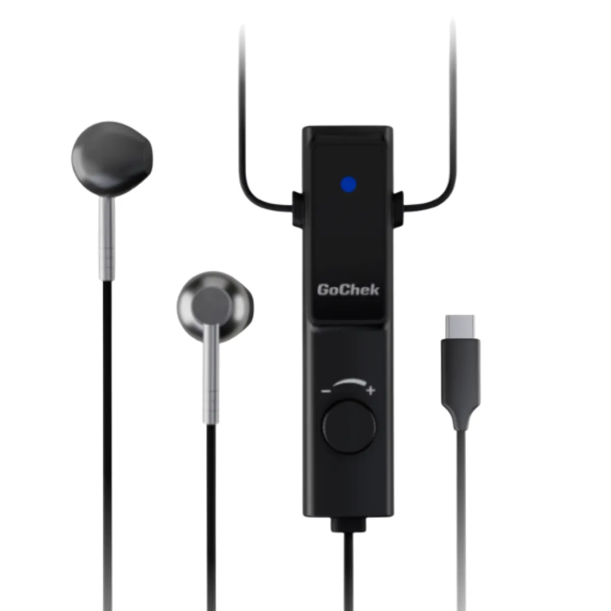 Micro thu âm Gocheck LivePro Sku G1 có dây, 2 đầu typeC + lighting