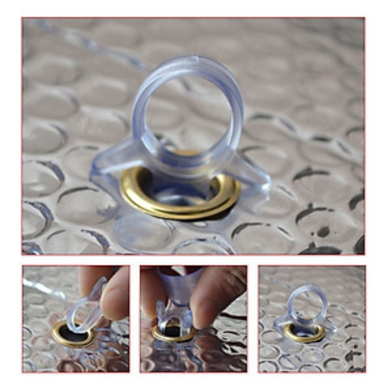 Combo 3 Móc cao su có giác hút kính xỏ ngón tay 4.5cm.