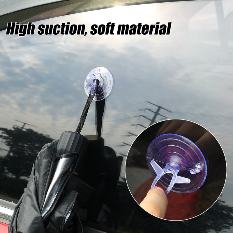 Combo 3 Móc cao su có giác hút kính xỏ ngón tay 4.5cm.