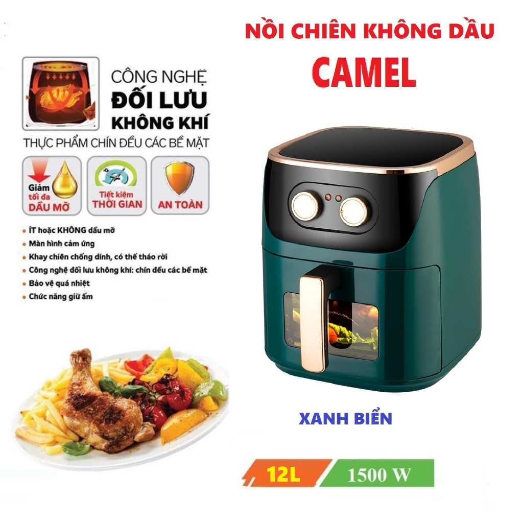 Nồi chiên không dầu CAMEL 10 Lít