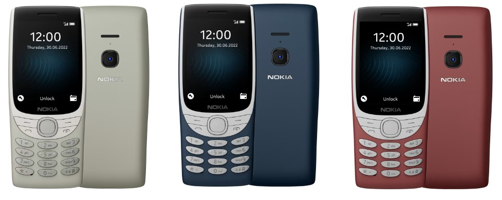 Điện thoại Nokia 8210 4G Mới chính hãng - Sóng 4G chuẩn