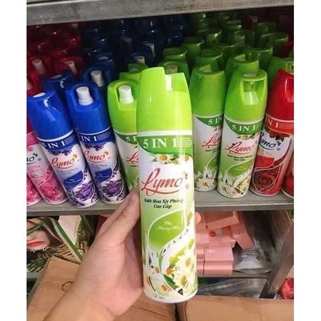 Nước Hoa Xịt Phòng Cao Cấp Lymo 5in1 mùi inbox hoặc ngẫu nhiên