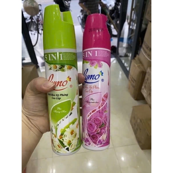 Nước Hoa Xịt Phòng Cao Cấp Lymo 5in1 mùi inbox hoặc ngẫu nhiên