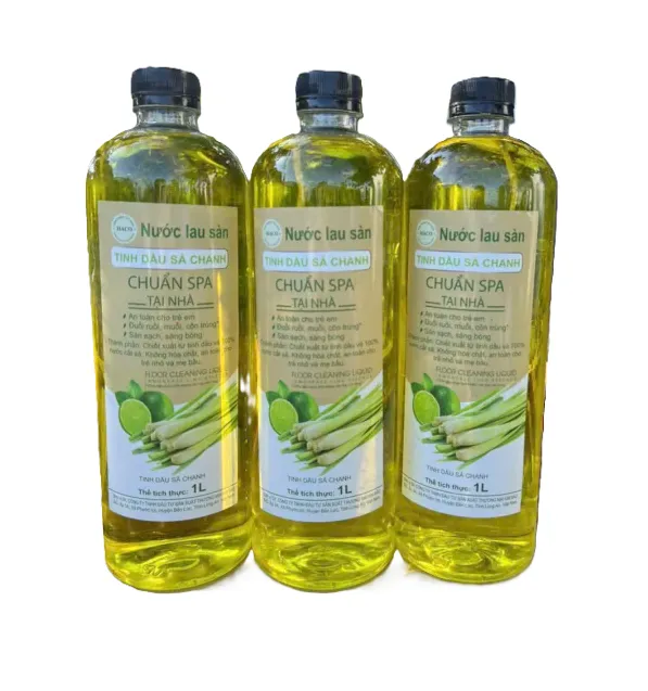 Nước Lau Sàn Spa Tinh Dầu Chanh Sả 1 Lit