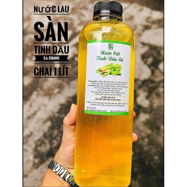 Nước Lau Sàn Spa Tinh Dầu Chanh Sả 1 Lit