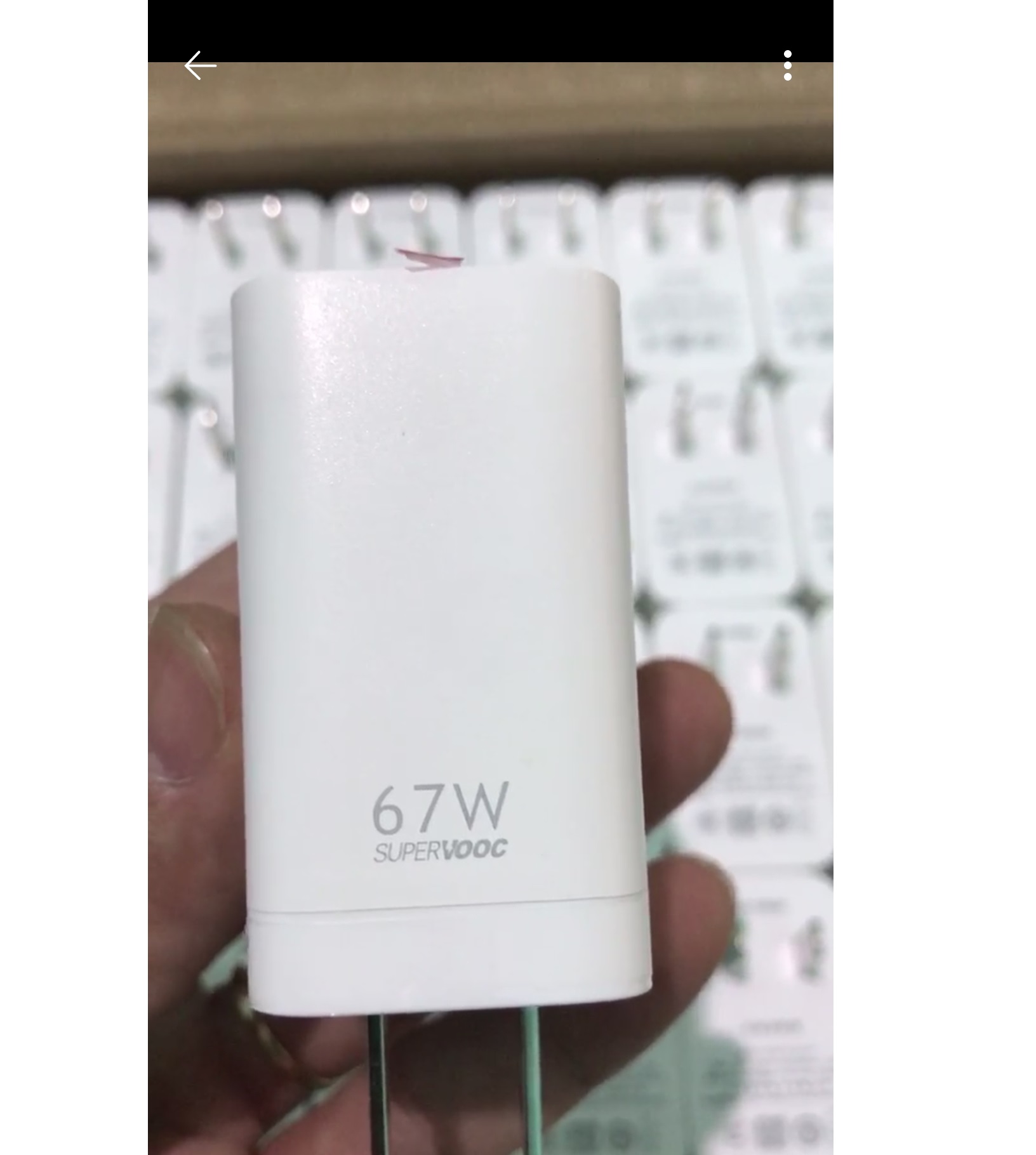 Bộ sạc Usb-TypeC Oppo 67w chính hãng