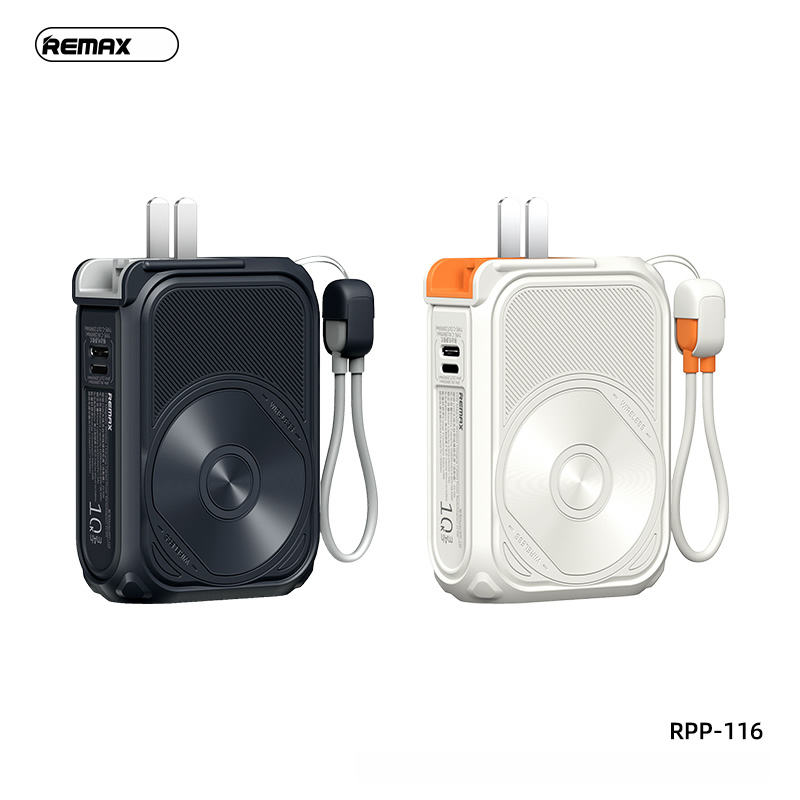 Sạc dự phòng Nhanh 22.5W Remax RPP-116 10.000mah không dây