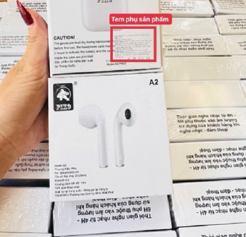 Tai nghe bluetooth Piko A2 chip louda