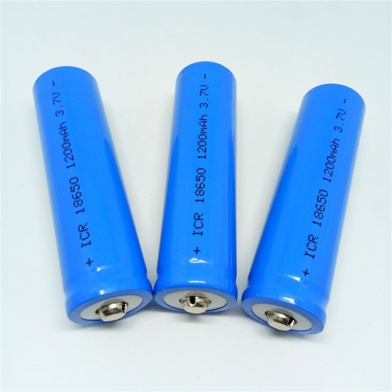 Pin 3,7V, 4v2 18650 Lớn (Đầu nhọn) thay sạc dự phòng, quạt, đèn, loa mini ...
