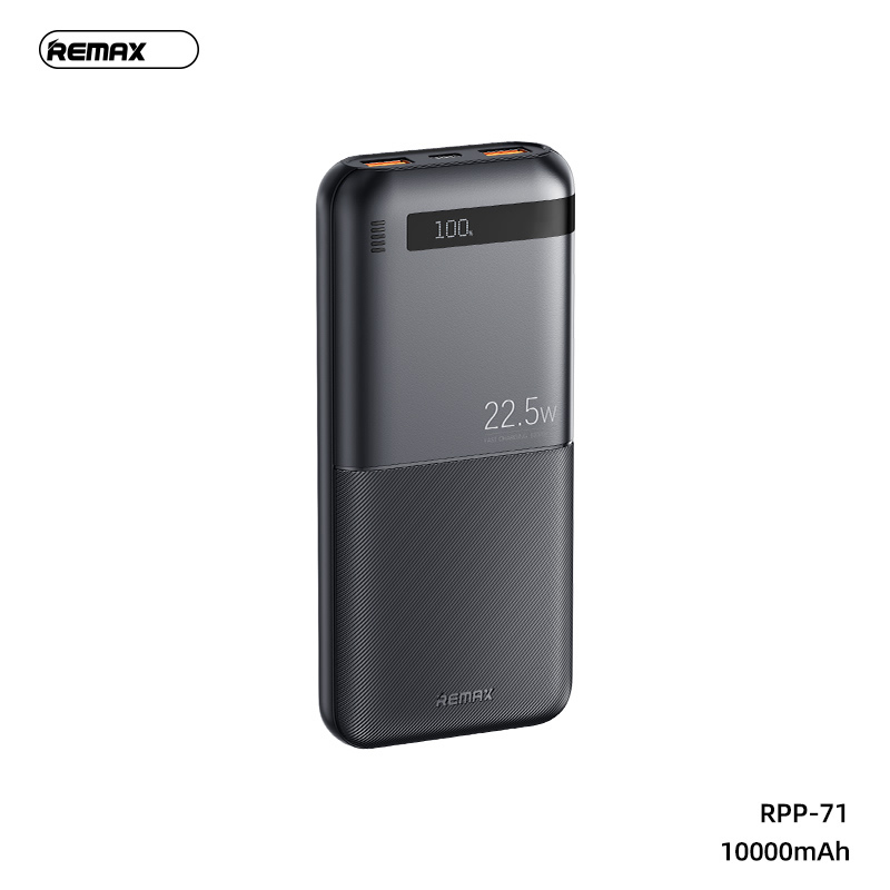 Sạc dự phòng Sạc Nhanh 22.5W Remax RPP-71 10.000mAh.