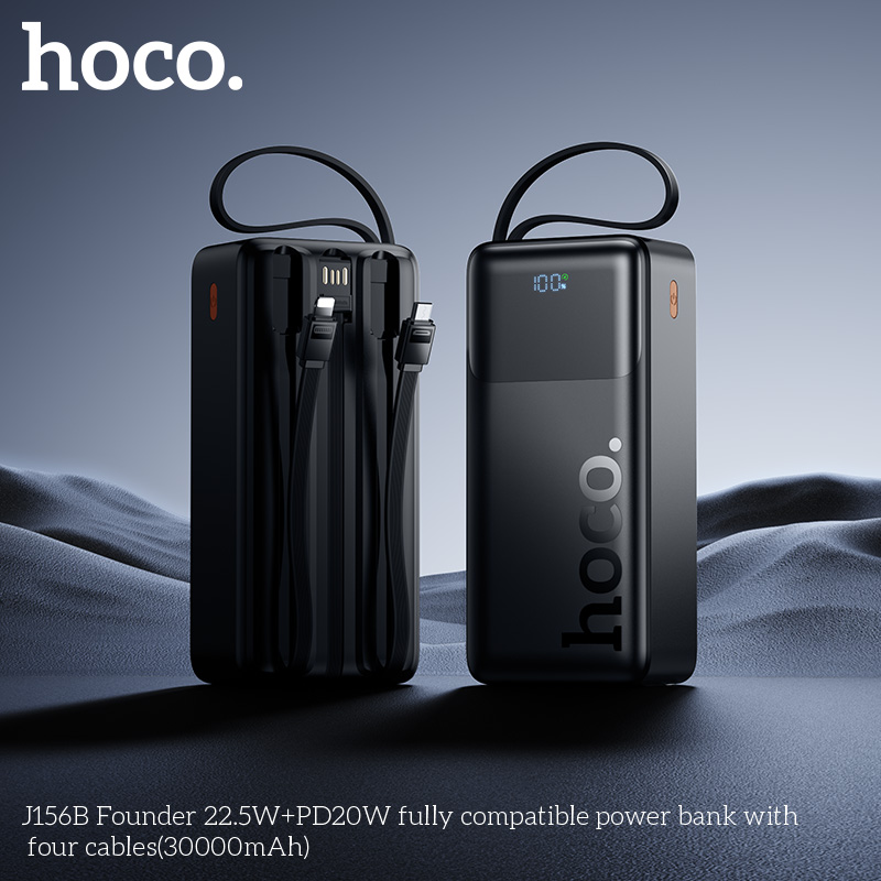 Sạc dự phòng Hoco J156B 30.000mah sạc nhanh 22,5w+PD20w - Hãng