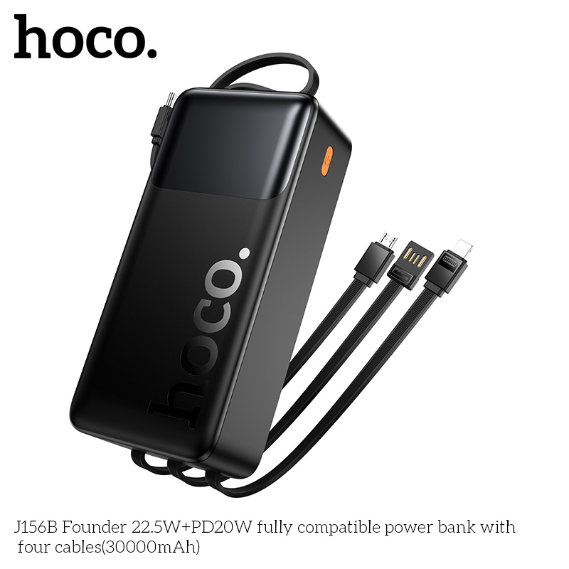 Sạc dự phòng Hoco J156B 30.000mah sạc nhanh 22,5w+PD20w - Hãng