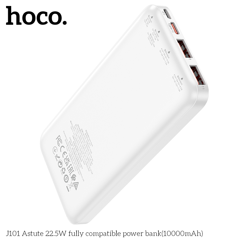 Sạc dự phòng 10000mah HOCO J101