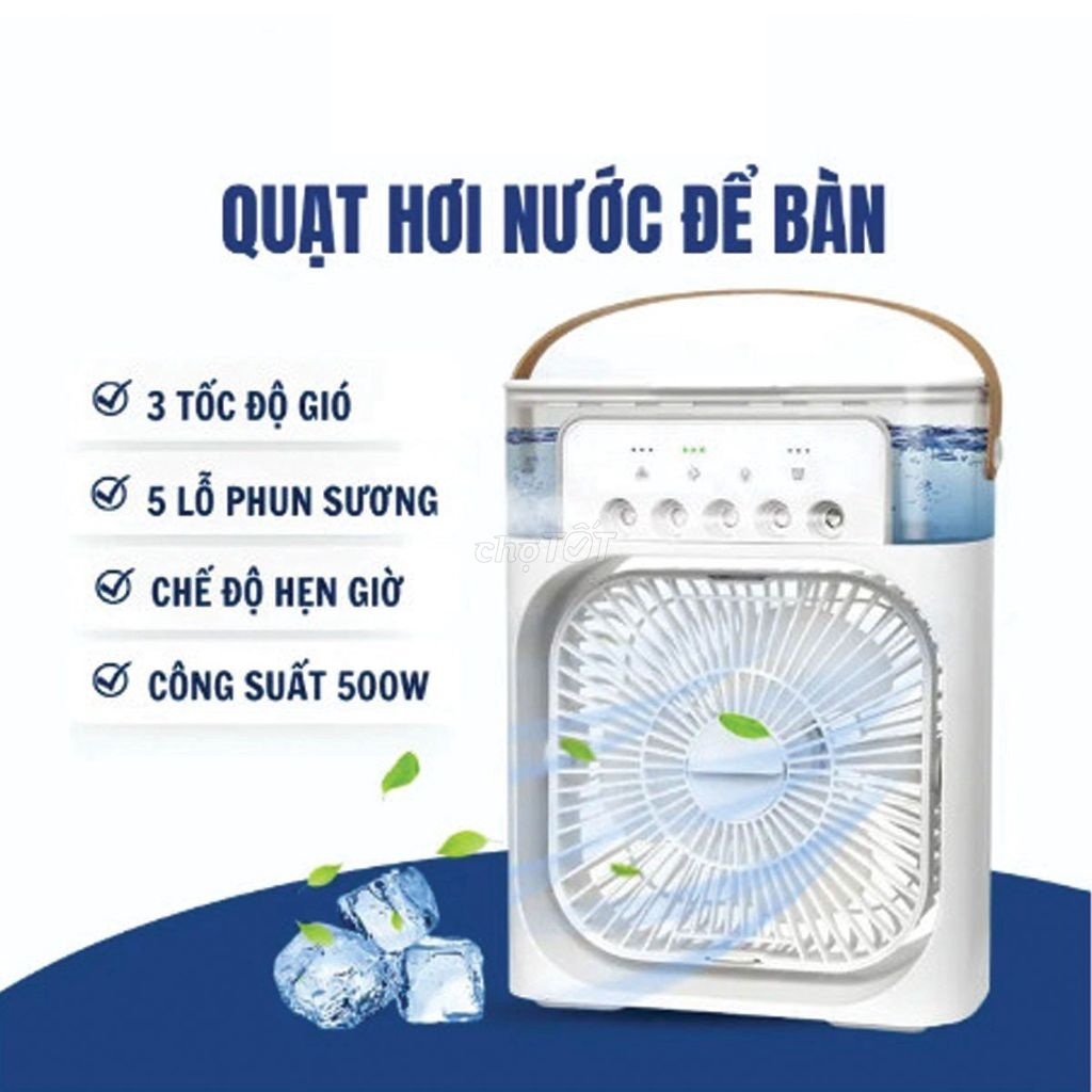 Quạt phun sương hơi nước 5 lổ