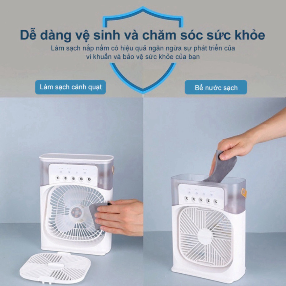 Quạt phun sương hơi nước 5 lổ
